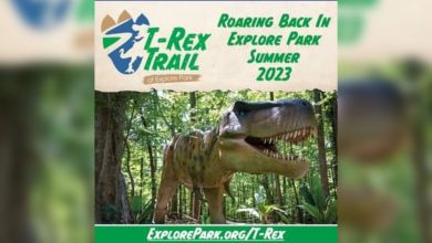 Roanoke’s Explore Park brings dinosaurs to life with the T-Rex Trail