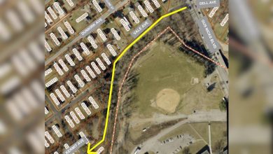 Kermit-Vale Avenue reopens as one-way street following Glade Creek Stream Restoration construction