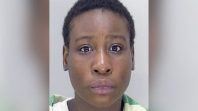 3-month-old boy, who was found unresponsive in a hotel, died after his mother strapped him in a wet car seat and placed him next to an AC unit set at very low degrees; mother arrested