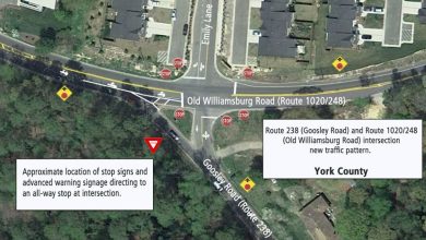 Virginia Department of Transportation to implement major safety enhancements at York County intersection