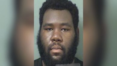 Man rushed out of his apartment after failing to stab his mother and cousin, then approached a stranger riding his bicycle before fatally stabbing him with a fork; charged