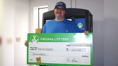 Weber City man opts for 30-year payout after winning  million in Virginia Lottery Gold Rush game