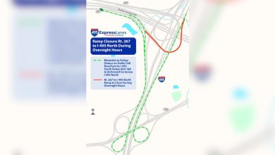 Major construction work on I-495 expected to impact travel until March