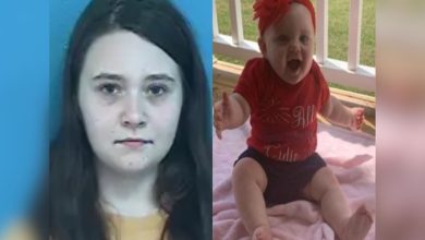 Mother, who dumped her 1-year-old daughter in garbage while alive after wrapping her in foil and blanket and then claimed she died in co-sleeping accident, was sentenced