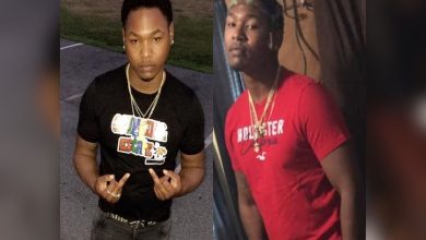 Man approached his 7 months pregnant girlfriend he wanted to prevent from testifying against him from behind and shot her on the side of her head in front of their three children; sentenced