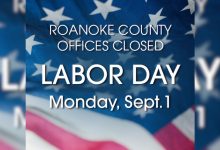 Roanoke County announces office closures and service adjustments for Labor Day holiday
