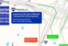 Major weekend traffic delays expected on northbound I 495 in Tysons-McLean area due to multi lane closures