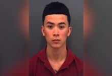 Mother hospitalized in critical condition after her 20-year-old son she was trying to calm down as he was screaming late in the night shot her repeatedly; son charged