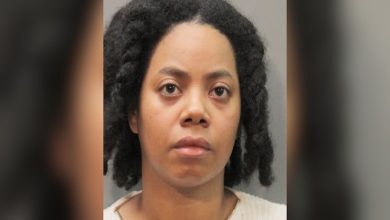 23-year-old woman “held the knife firm” into the body of an 84-year-old woman she was tasked to care for for 16 minutes and repeatedly whispered in her ear to succumb; charged