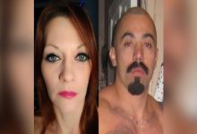 46-year-old woman obliterated her ex-boyfriend’s face with a kitchen utensil before cutting his throat with a box cutter and then kept his body for years in a hidden storage compartment; convicted