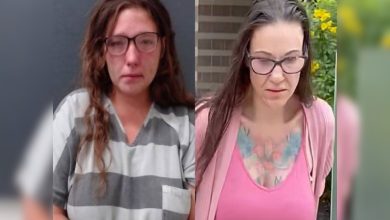 Mother and grandmother of 2-year-old girl, found wandering wearing only a dress during low temperatures in the early morning hours, were arrested after cops discover unsafe living conditions