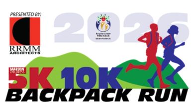 Roanoke County Backpack Run returns for 13th year with tribute to Marion Childress