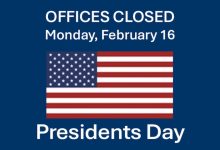 Roanoke County announces Presidents Day closures and service schedule changes for residents
