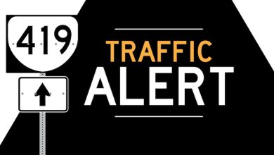 Roanoke County motorists advised of temporary lane closure and possible delays on Route 419